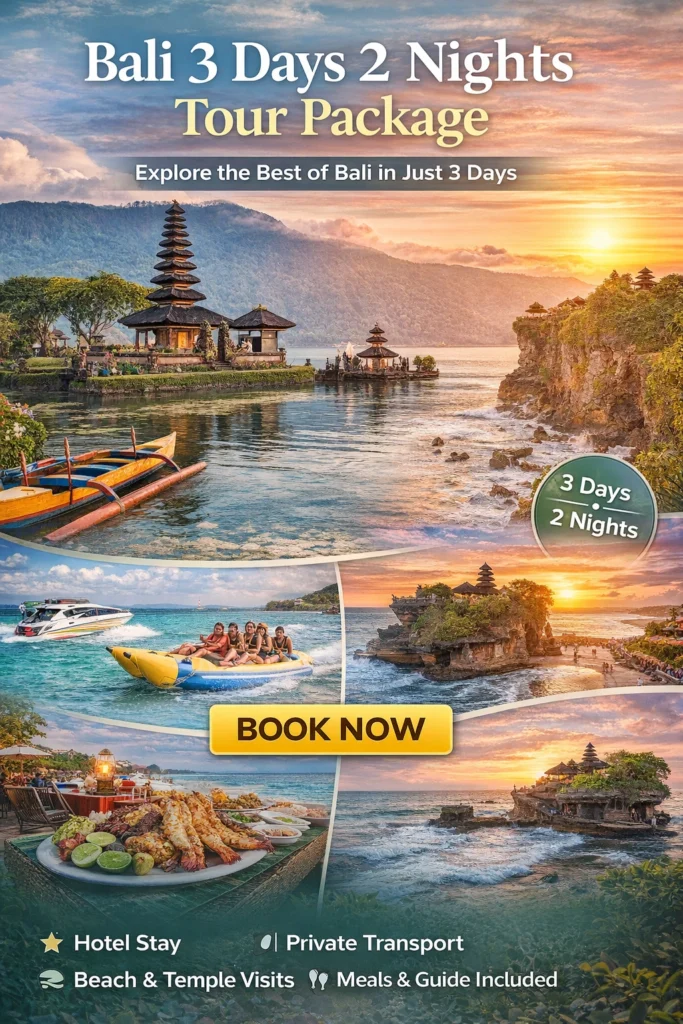 Bali 3D2N Package For Foreigner Friendly